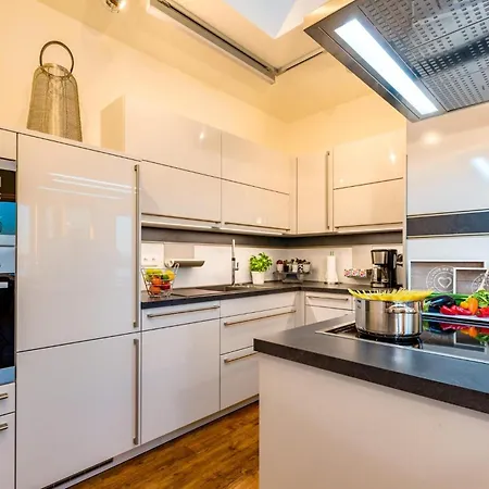 Апартаменты Penthouse Hochgenuss Ольпениц