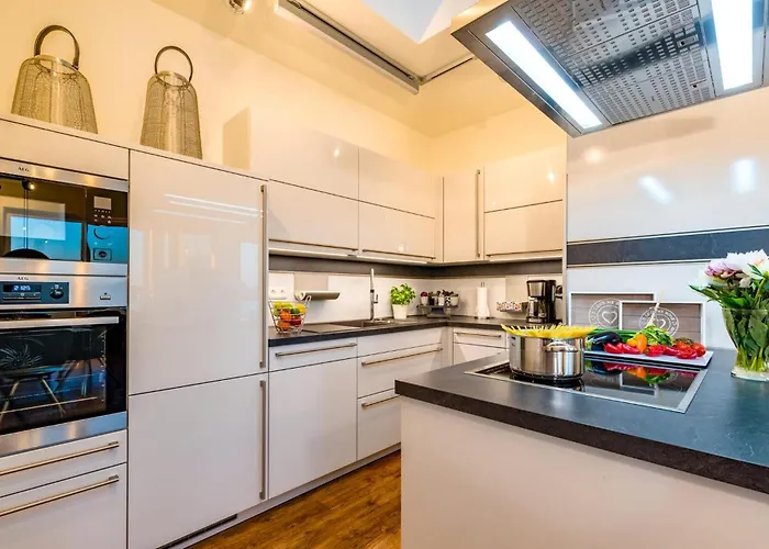 Апартаменты Penthouse Hochgenuss Ольпениц