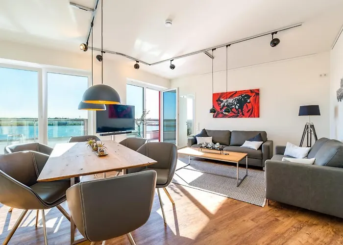 Penthouse Hochgenuss Апартаменты Ольпениц